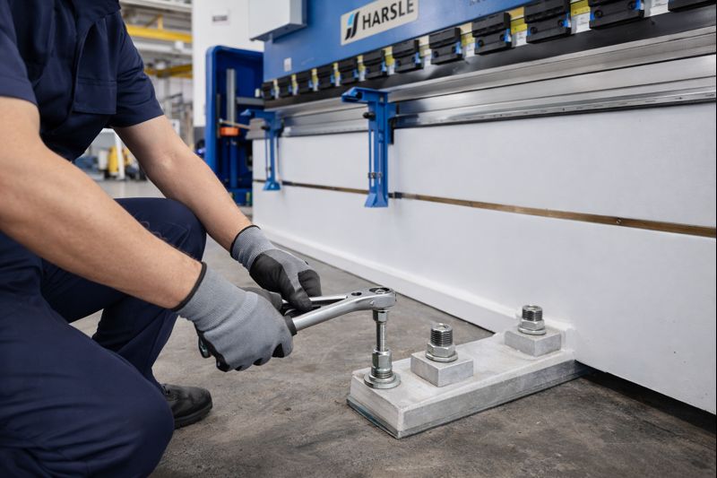 Genauigkeitswartung der Abkantpresse