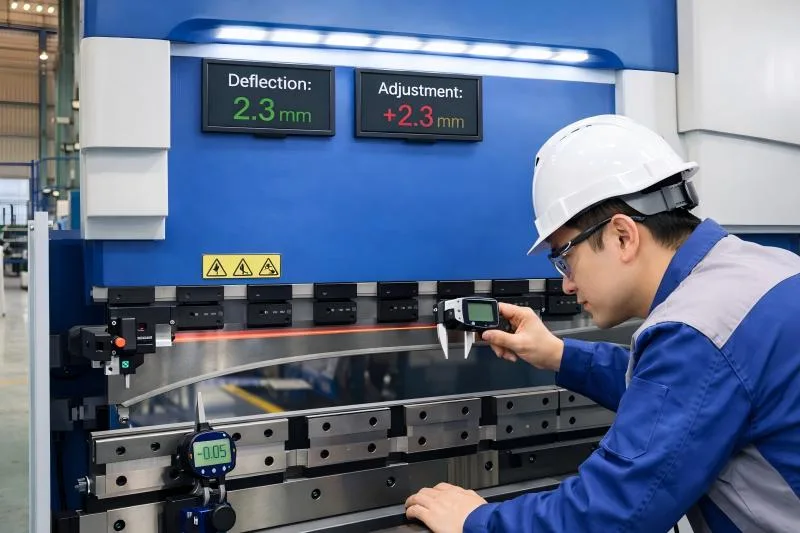 Can Maintenance Reduce Press Brake Angle Inconsistency?