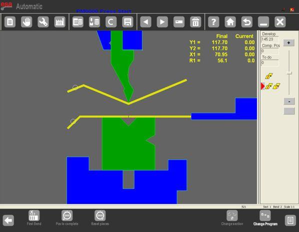 تنفيذ البرنامج التلقائي ESA S875