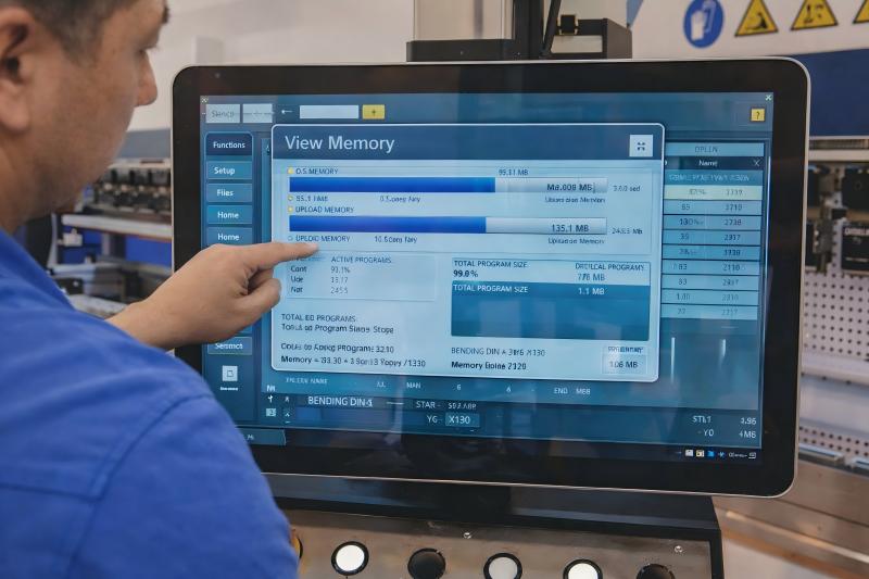 Comment résoudre le blocage d'un système CNC de presse plieuse ?