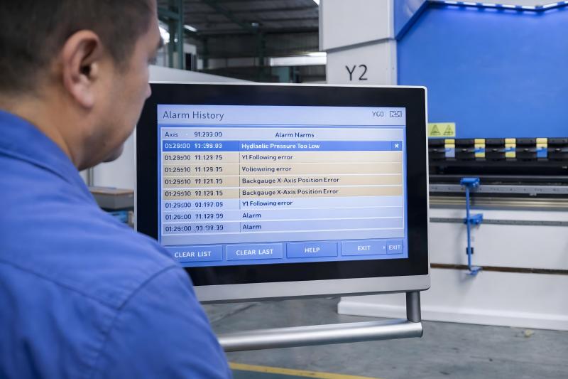 Press Brake CNC Alarm Codes