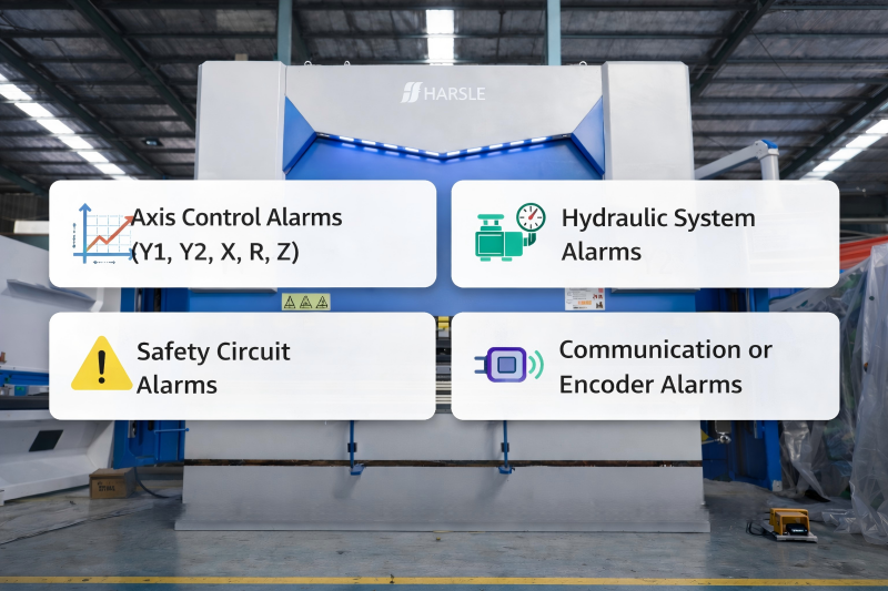 Press Brake CNC Alarm Codes