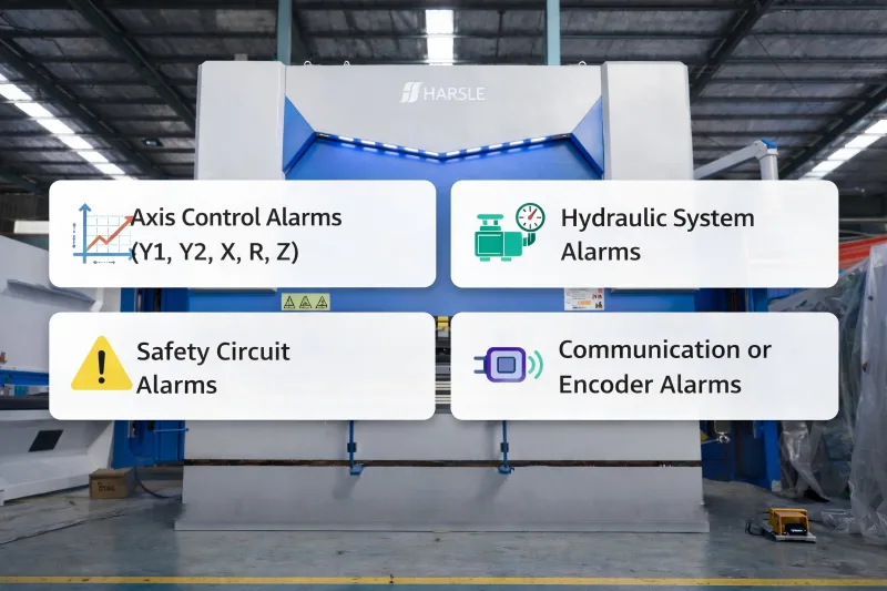 Press Brake CNC Alarm Codes