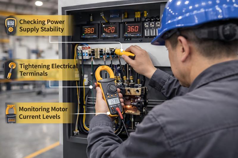 Press Brake Motor Overheating