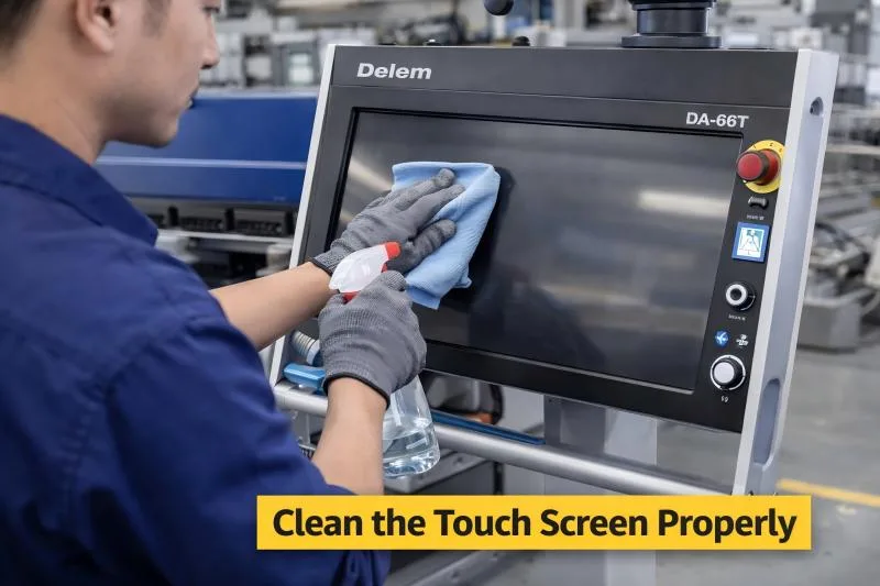 Wie behebt man ein Problem mit dem nicht reagierenden Touchscreen der Bremse?