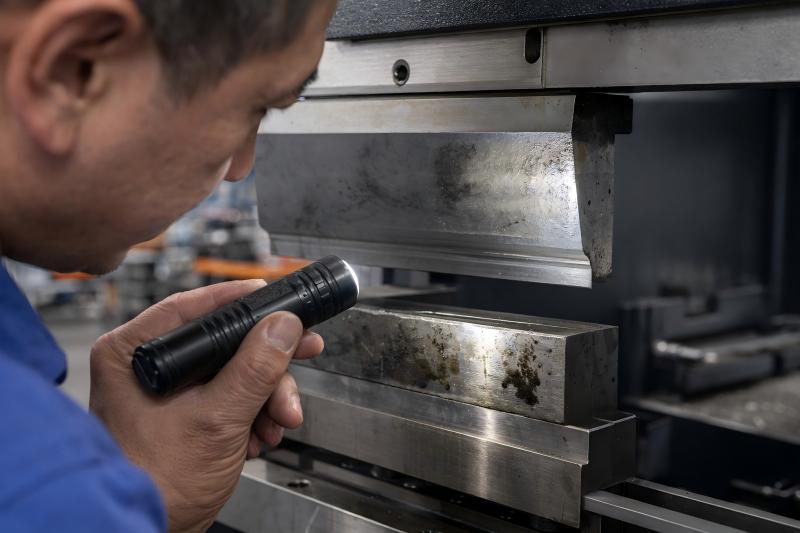 Press Brake Workpiece Slippage