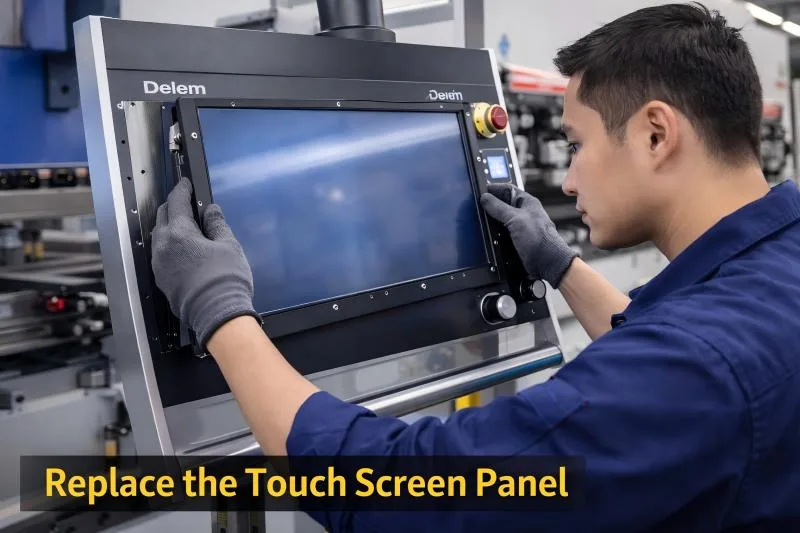Wie behebt man ein Problem mit dem nicht reagierenden Touchscreen der Bremse?