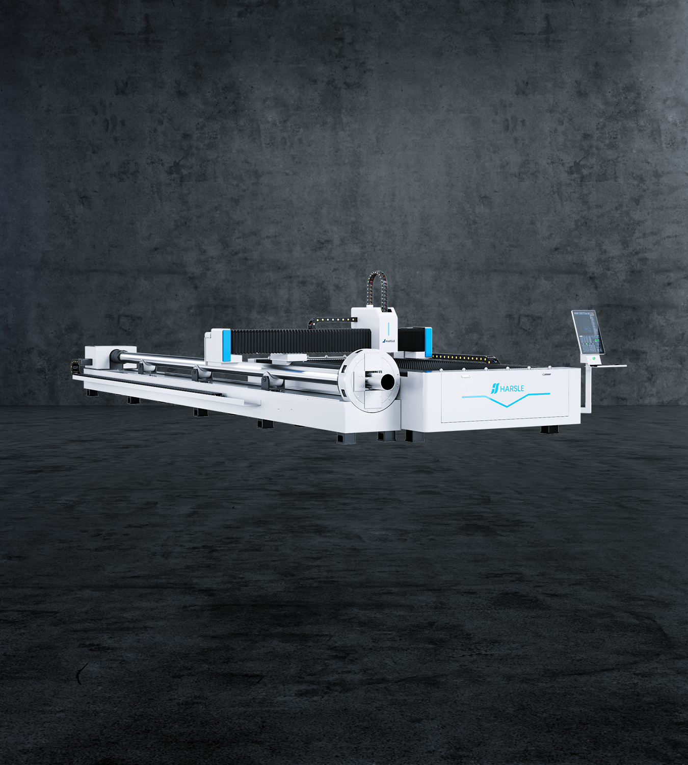 DualCut plate and tube integrated laser cutting machine