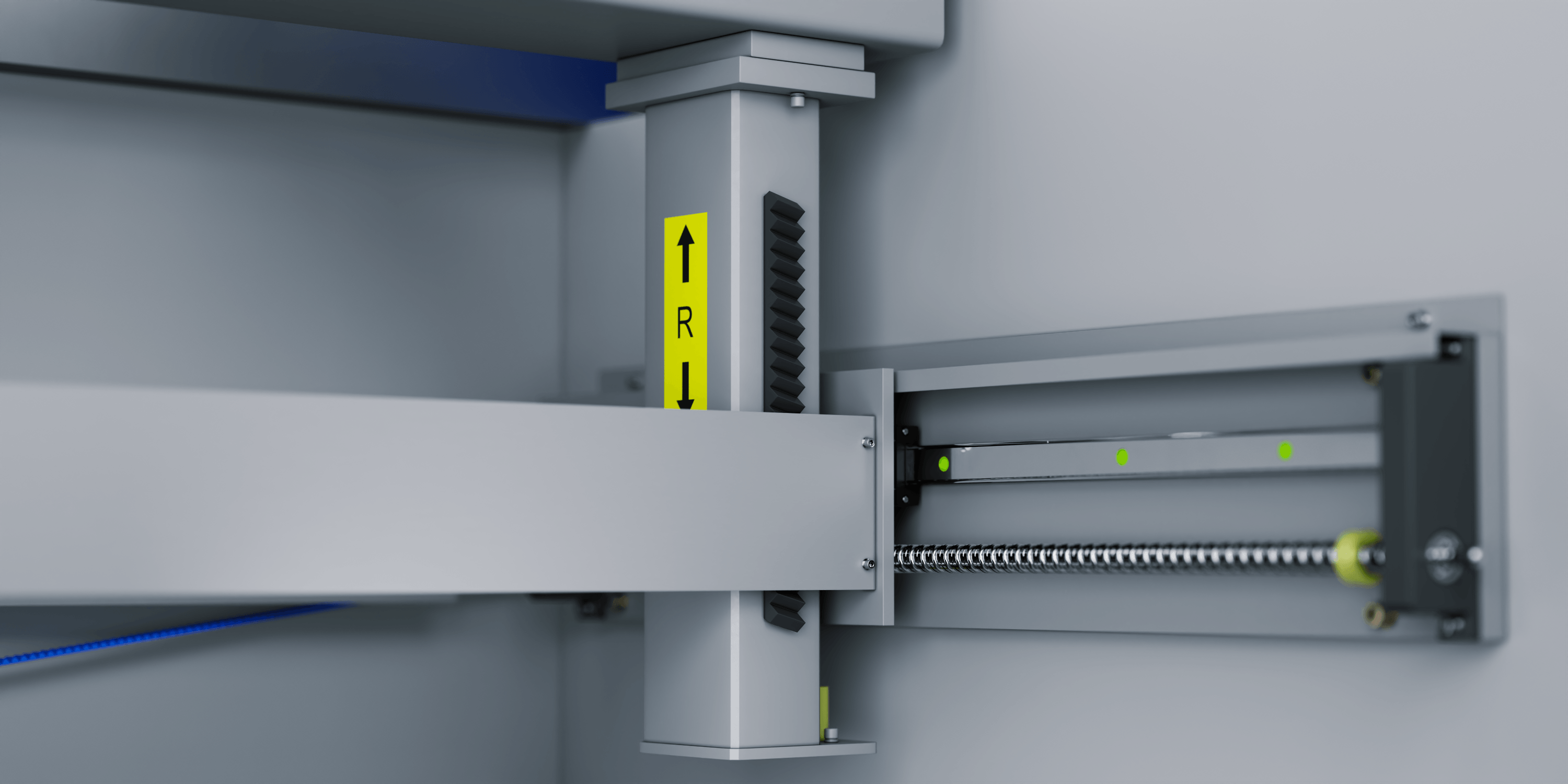 Automatic R-axis for press brake
