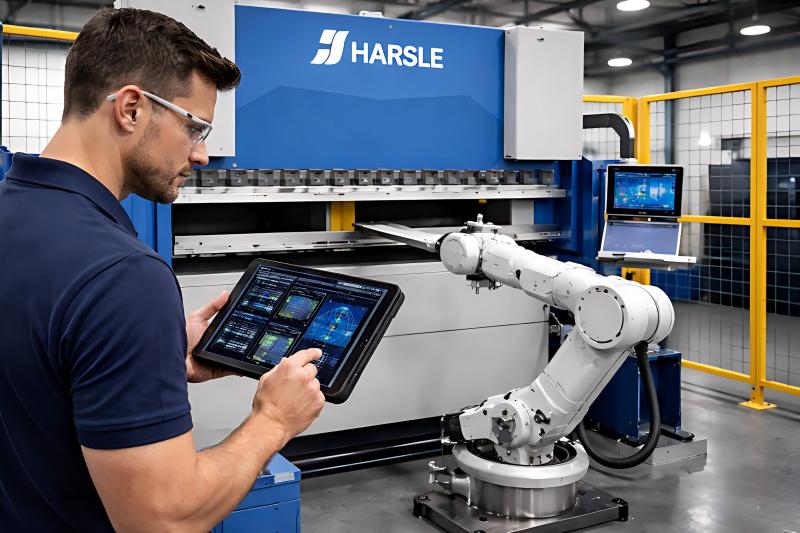 How to Ensure Safety in Automated Press Brake Loading Systems?