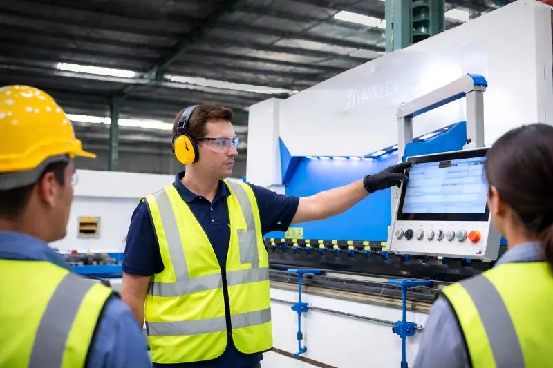 Capacitación en seguridad para operadores