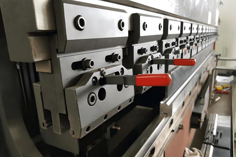 Securing Workpieces for press brake