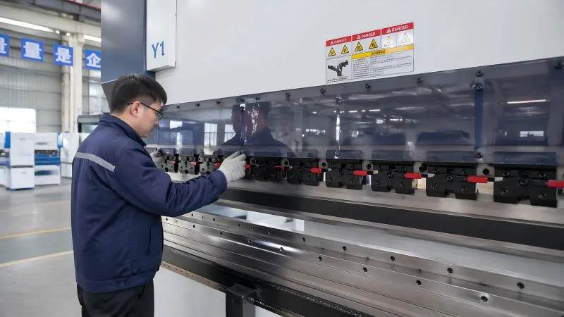 Protective Shields on Press Brakes