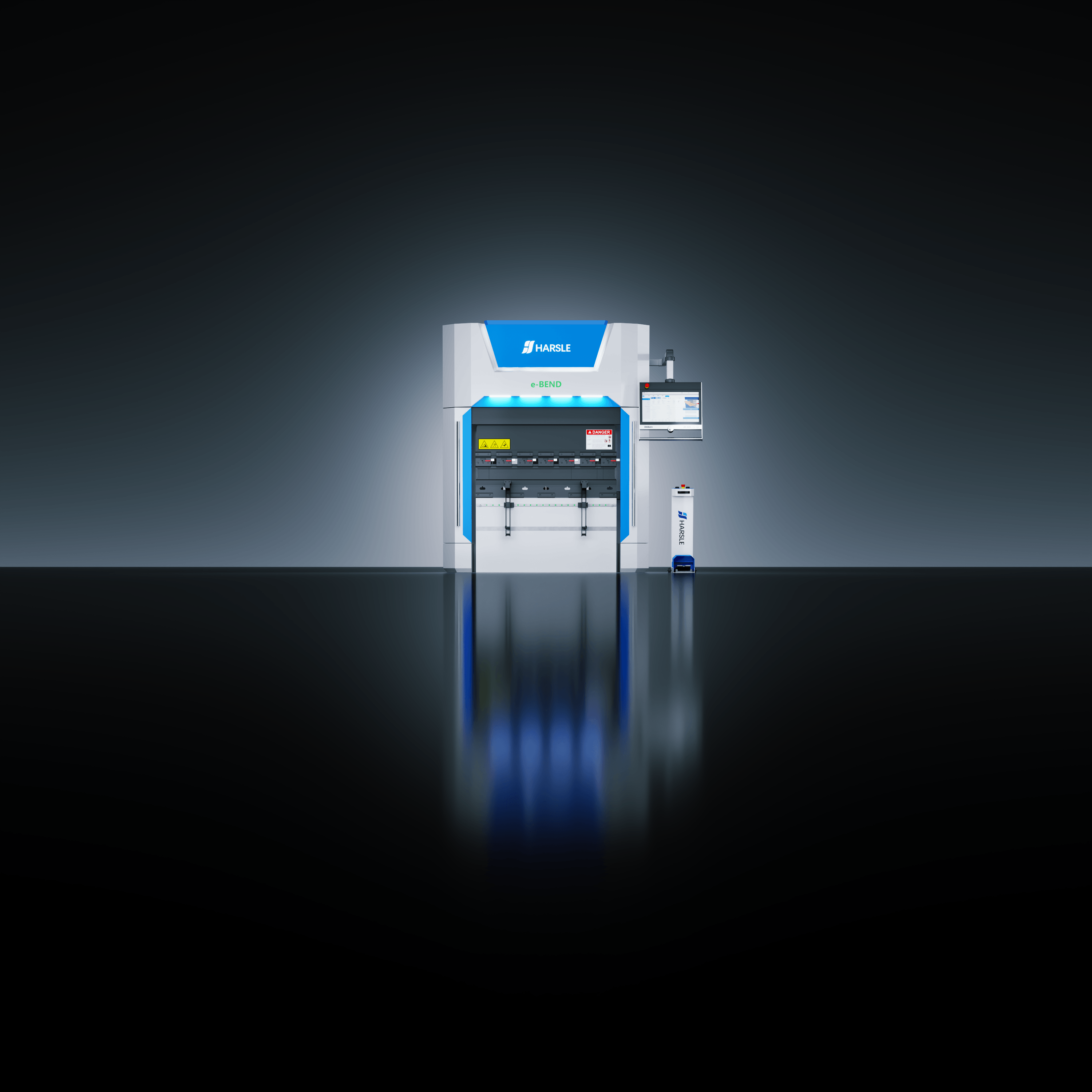 E-Bend CNC press brake hero — mobile view