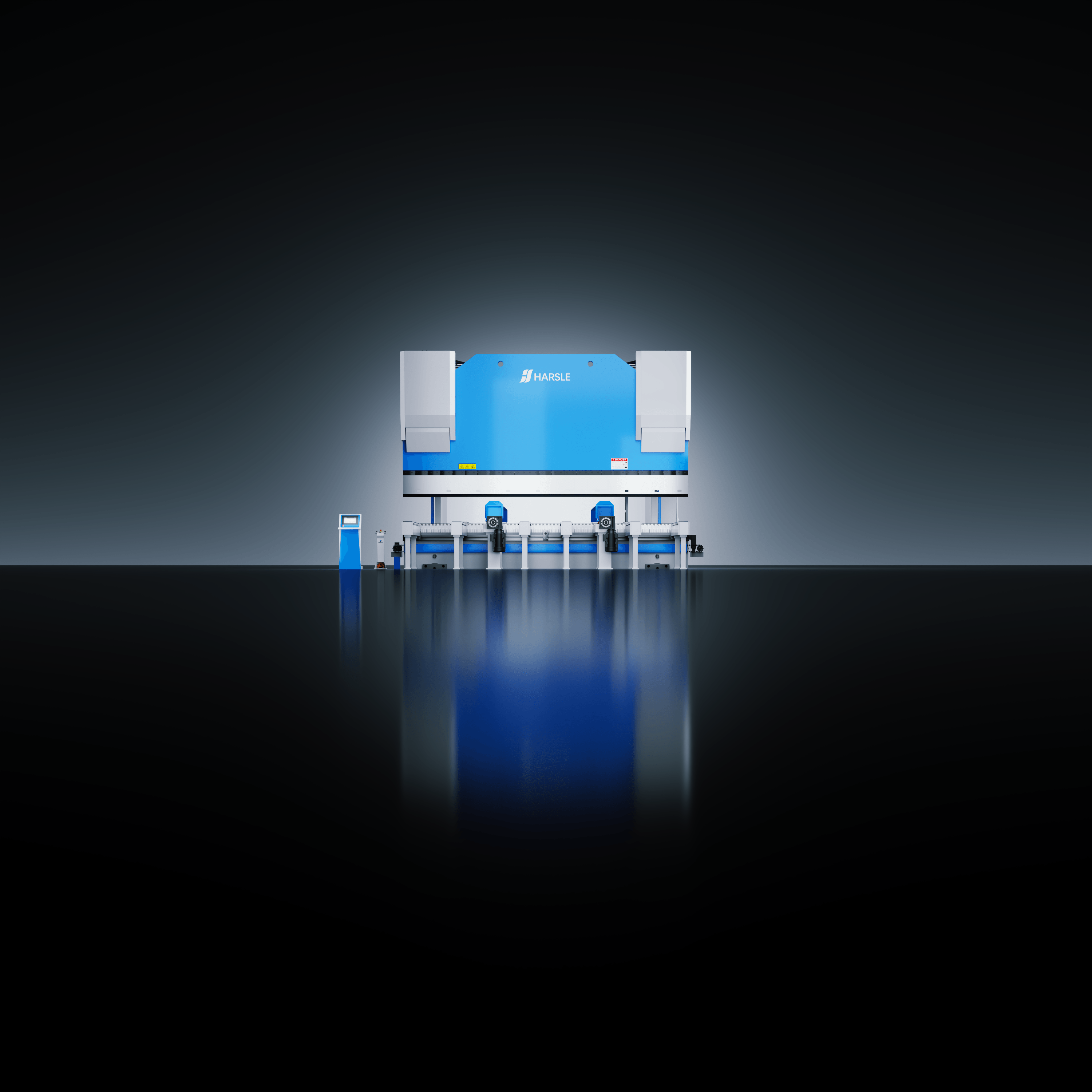 MegaBend CNC press brake hero — mobile view