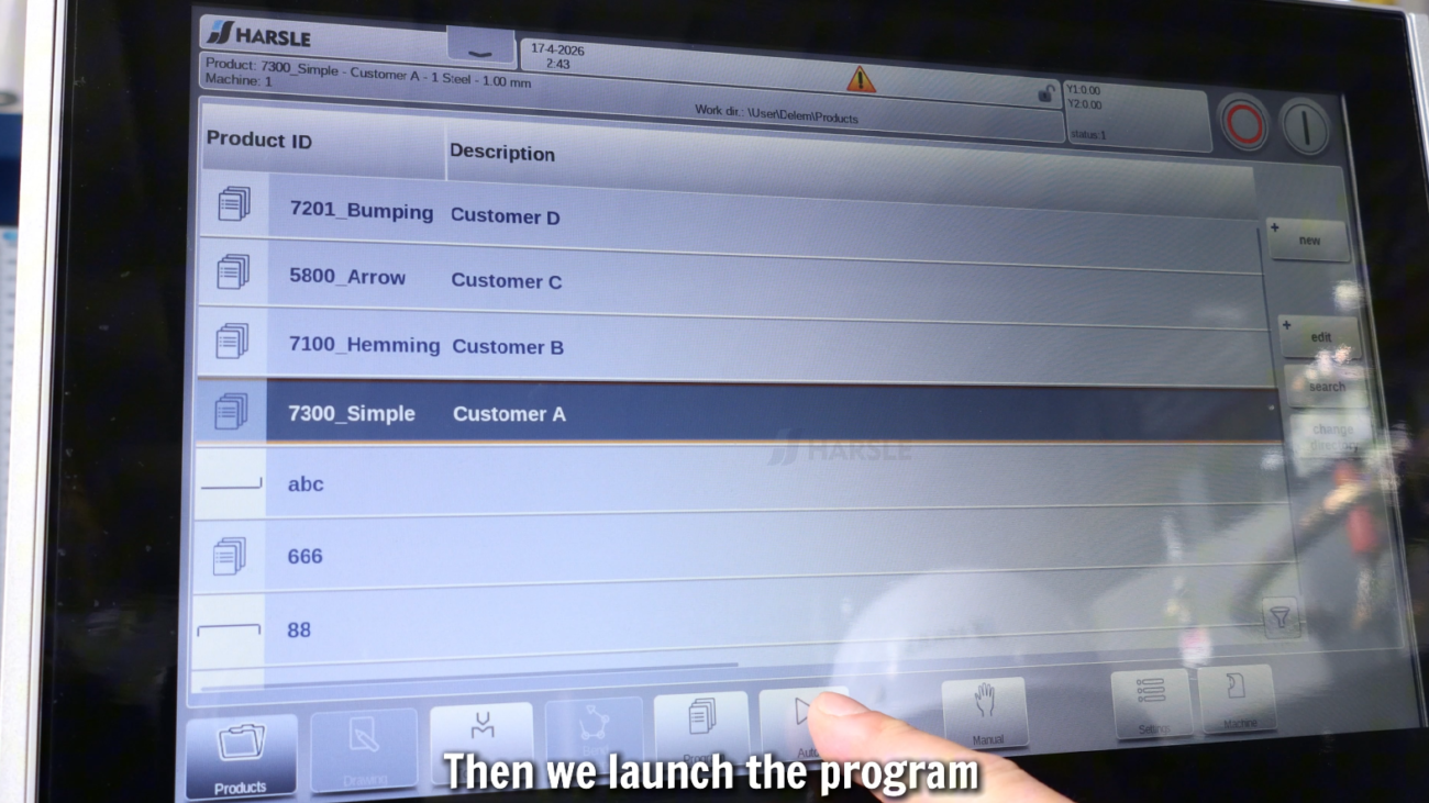 How to Use a Press Brake Barcode Scanner for Automatic Program Loading