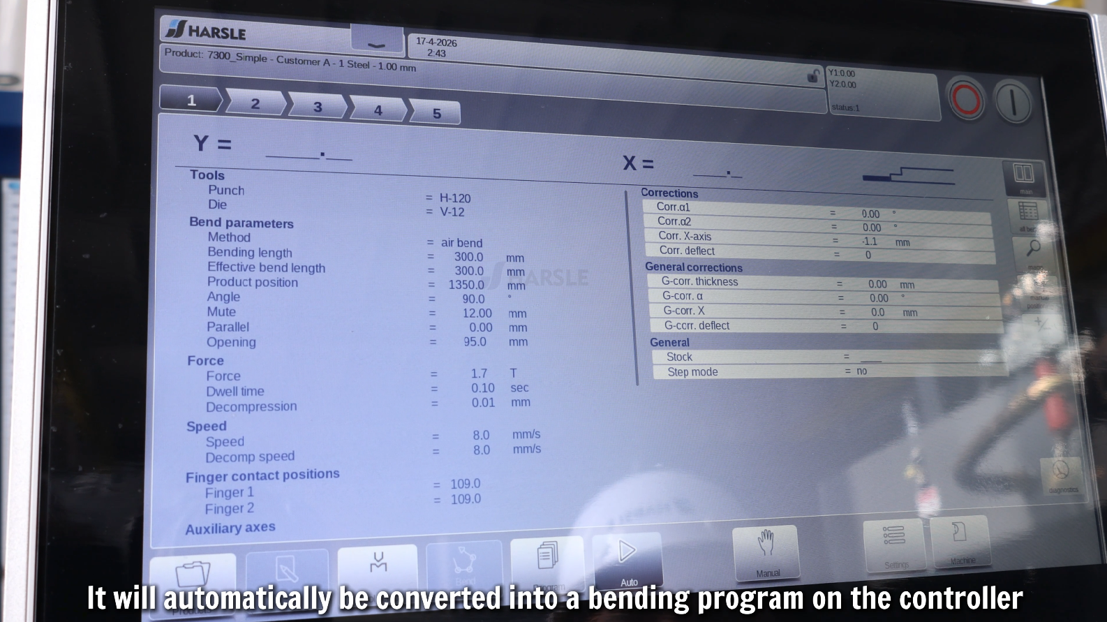 How to Use a Press Brake Barcode Scanner for Automatic Program Loading ...