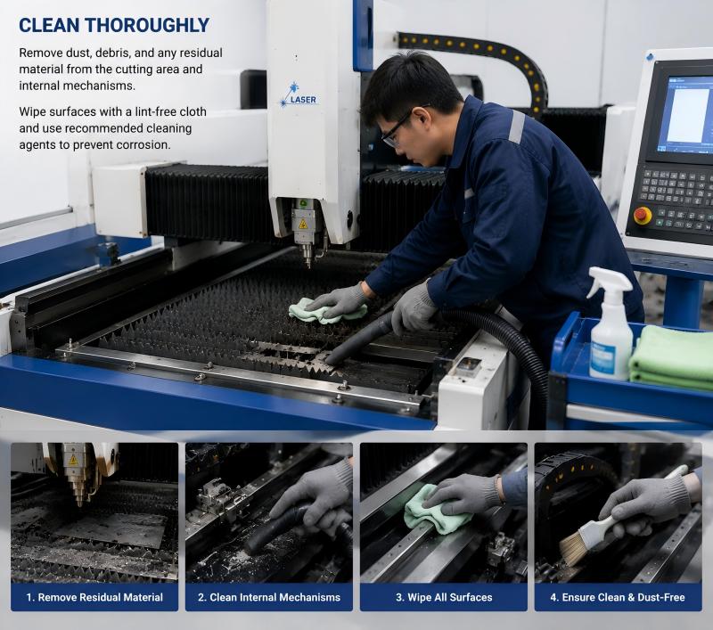 Laser Cutting Machine Storage