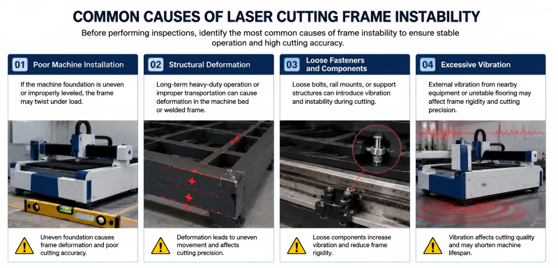 How to Inspect Laser Cutting Frame Stability?