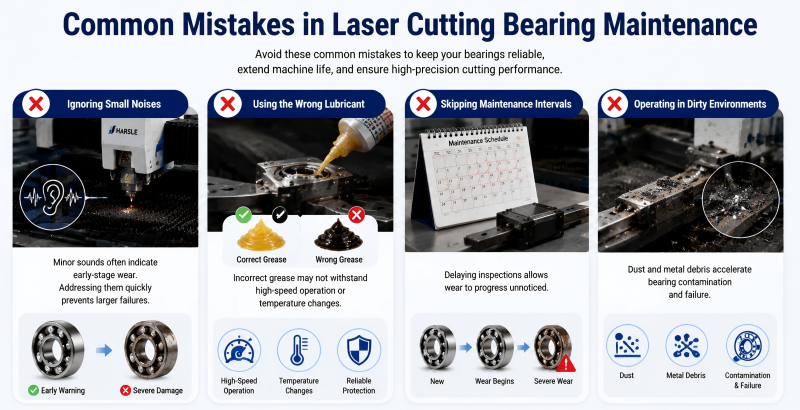 Laser Cutting Bearing Maintenance