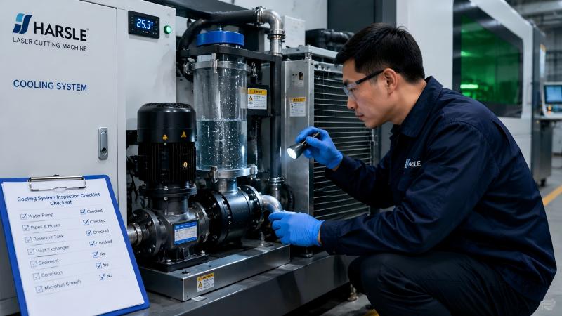 Laser Cooling Water Quality