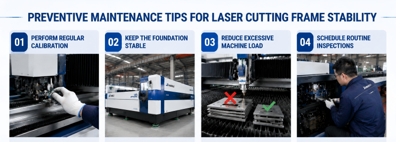 How to Inspect Laser Cutting Frame Stability?
