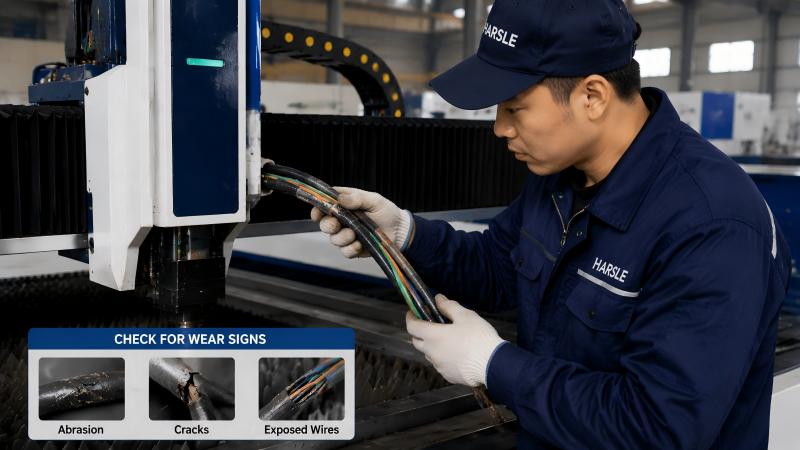Laser Cable Wear