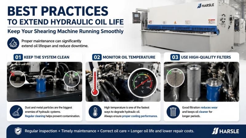 Hydraulic Oil Change in Shearing Machine How Often?