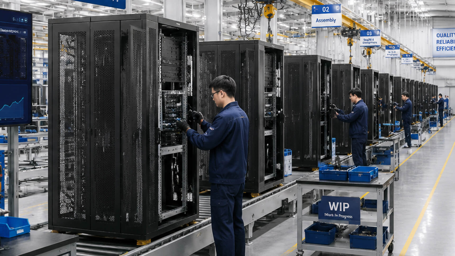 Data Center Cabinet Production Line