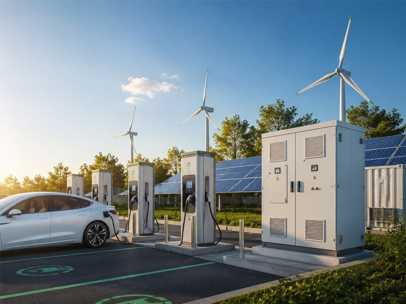 EV Charging and Renewable Distribution