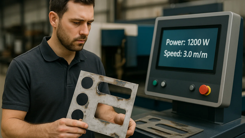 Laser Cutting Machine Burrs