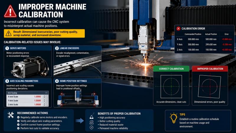 What Causes Laser Cutting Dimension Error in CNC Machines