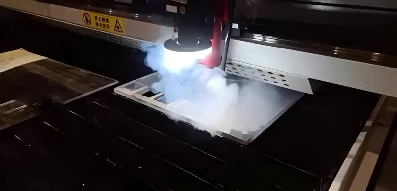 Laser Cutting Smoke Excess