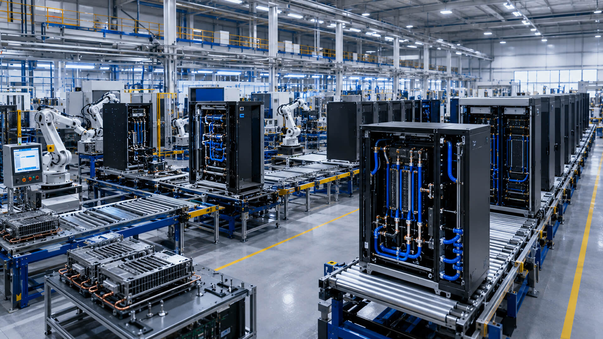Liquid Cooling Cabinet Production Line