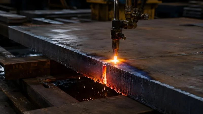 Burnt Edges in Laser Cutting