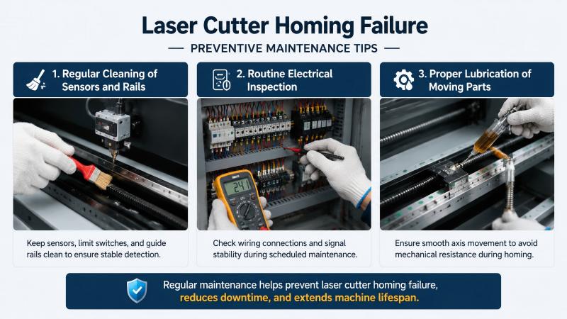 How to Fix Laser Cutter Homing Failure Step by Step