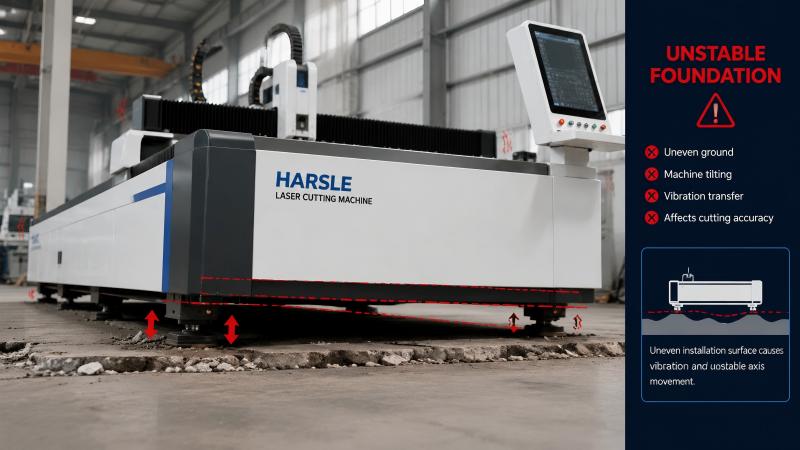 Axis Vibration in Laser Cutting 