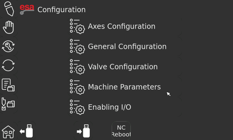 ESA S929 Parameter Management