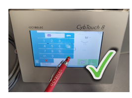 CybTouch 8 Navigation