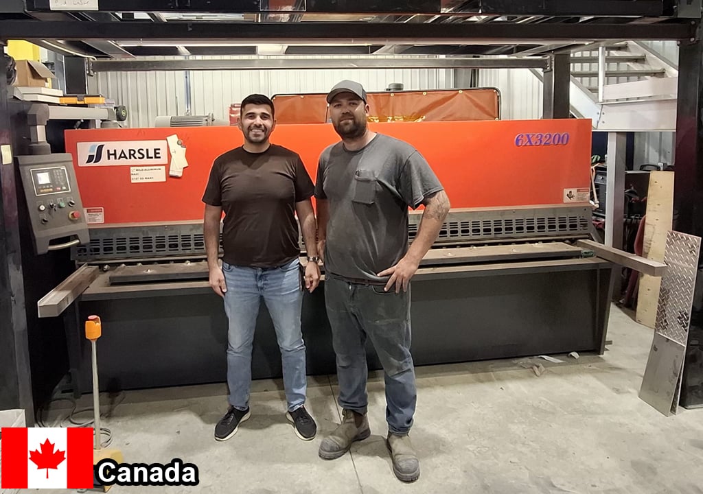 CSA-Compliant Shearing Machine