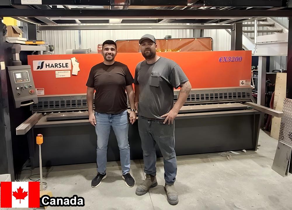 CSA-Compliant Shearing Machine