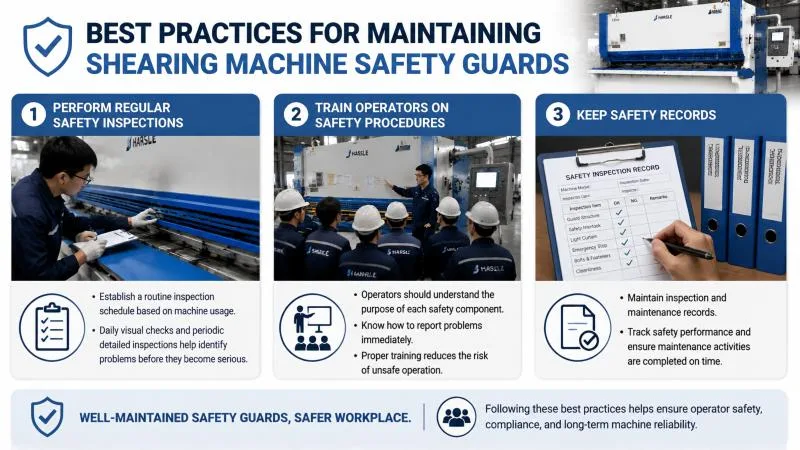 How to Inspect Shearing Machine Safety Guards?