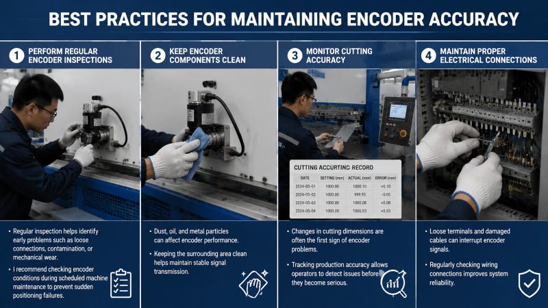 How to Perform Shearing Machine Encoder Calibration?