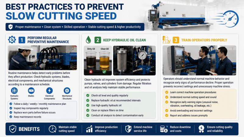Shearing Machine Cutting Speed