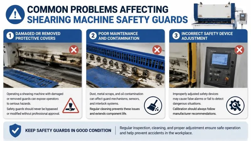 How to Inspect Shearing Machine Safety Guards?