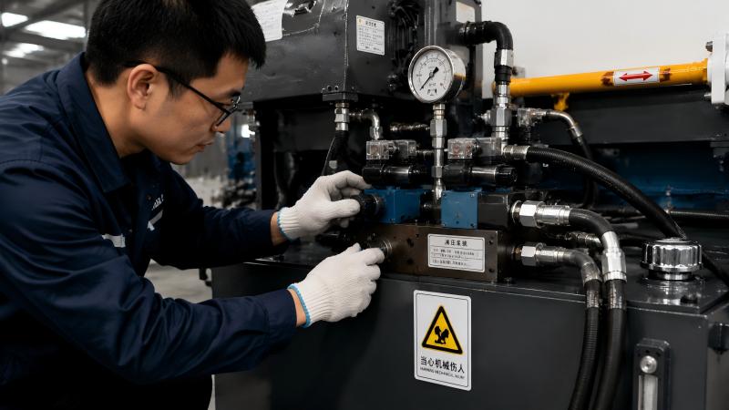 How to Check Shearing Machine Hydraulic Pressure Stability?