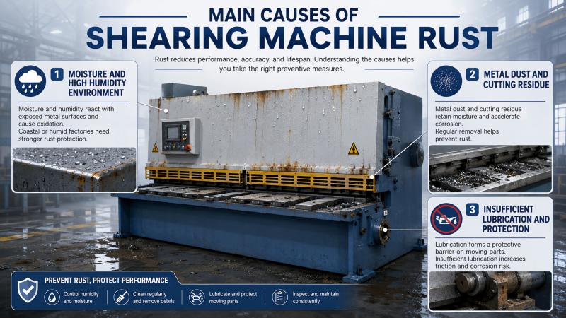 Shearing Machine Rust