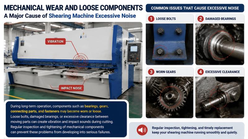 Shearing Machine Excessive Noise