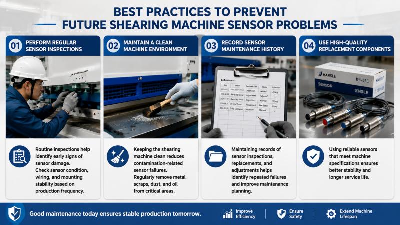 How to Fix Shearing Machine Sensor Problems?