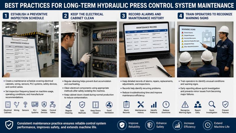 How to Maintain Hydraulic Press Control System?